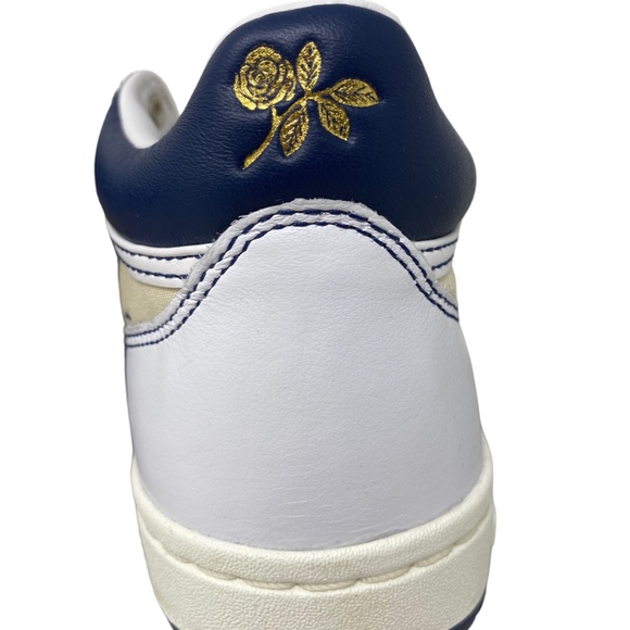 Converse Fastbreak Pro Women Sneakers Leather Mid Top Egret Navy Canvas A01703C - Picture 5 of 10